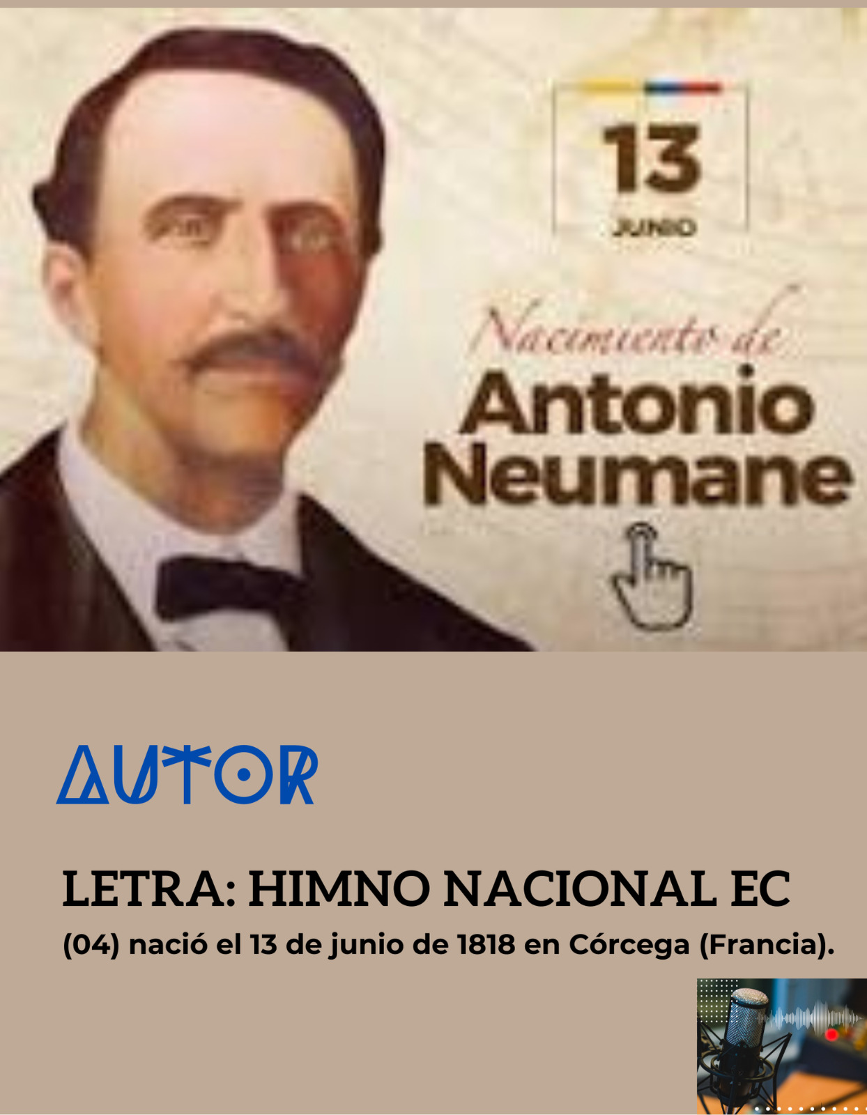 Día de Antonio Neumane 